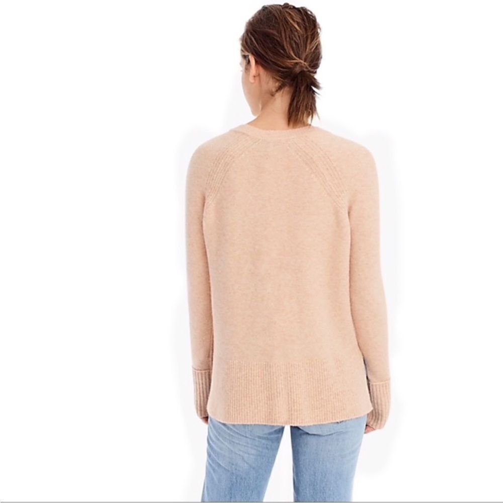 J.Crew V-Neck Super Soft Yarn Hi-Lo Sweater - Picture 2 of 10